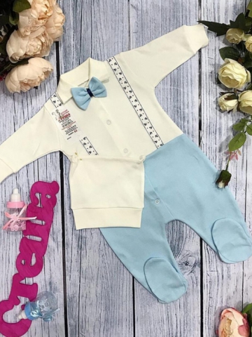 Купить оптом 127. Комбинезон с шапкой,100% хлопок интерлок в Кирове